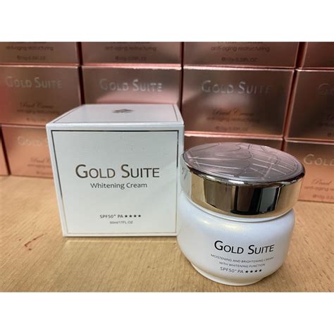 Gold suite 駐 顏 活 膚 珍珠 珍珠 膏